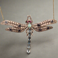 Diamond Dragonfly Necklace