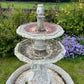 Late 19th Century American Zinc Garden Fountain, Attributed to J. W. Fiske, New York
