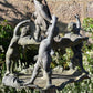 English Lead Garden Fountain with Cherub Figures, c.1920