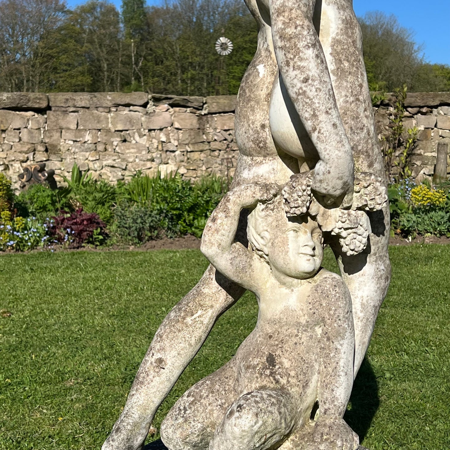 Near Life-Size Bacchus Statue after Sansovino, Early 20th Century