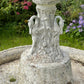 Late 19th Century American Zinc Garden Fountain, Attributed to J. W. Fiske, New York