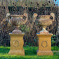 Pair of French Cast Iron Urns c.1870