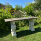Carrara Marble Console Table with Renaissance-Style Griffin Supports
