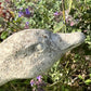 Pair of French Composite Stone Geese Mid-20th Century