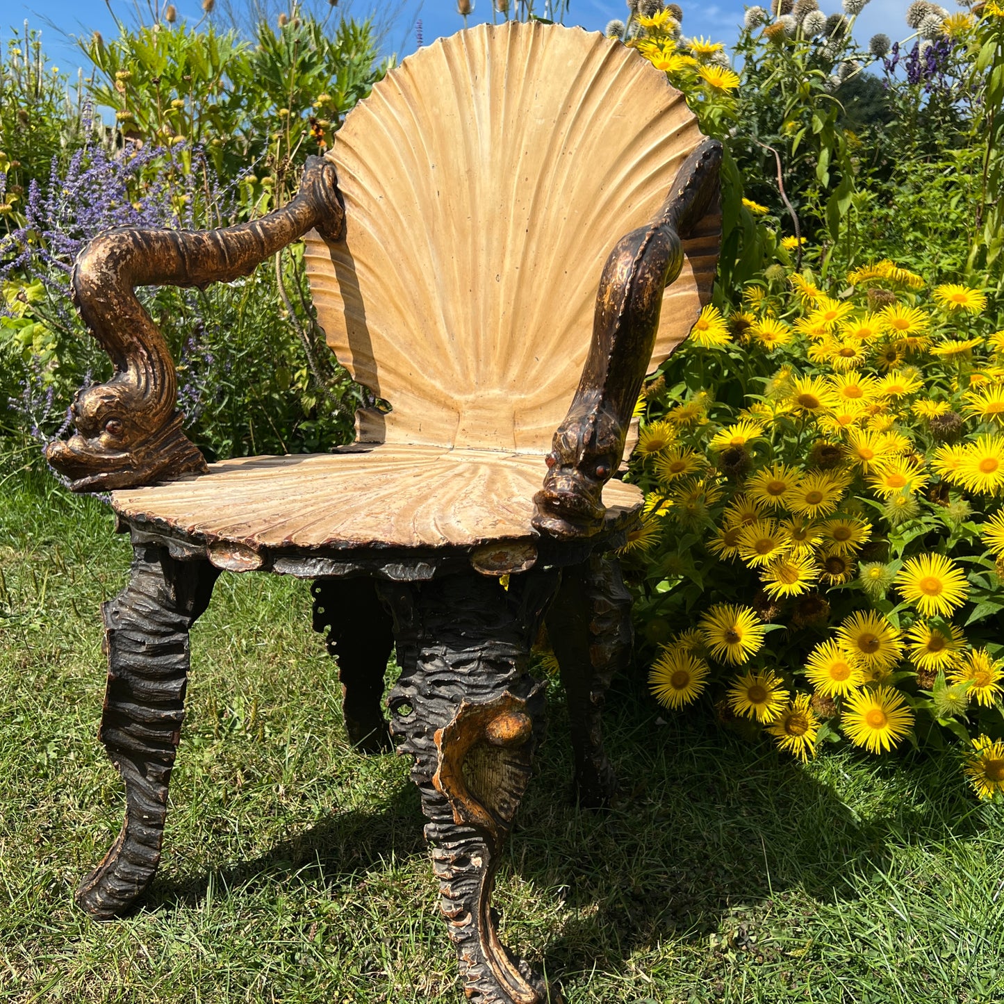 Pauly & Cie Venetian Grotto Armchair, Venice, Italy, Late 19th Century