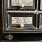Italian Collector’s Table Cabinet, 17th Century – Ebonised with Ivory Inlay