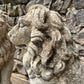 Stone Composite Lions Mid 20th Century