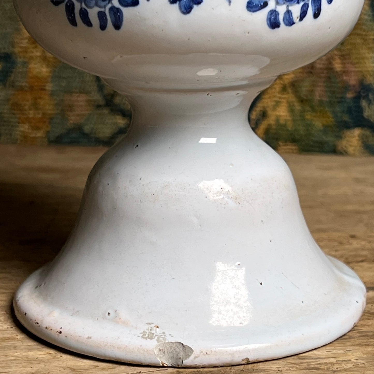 Dutch Delft Apothecary Jar Inscribed “C. Rosarum”, Late 17th/Early 18th Century