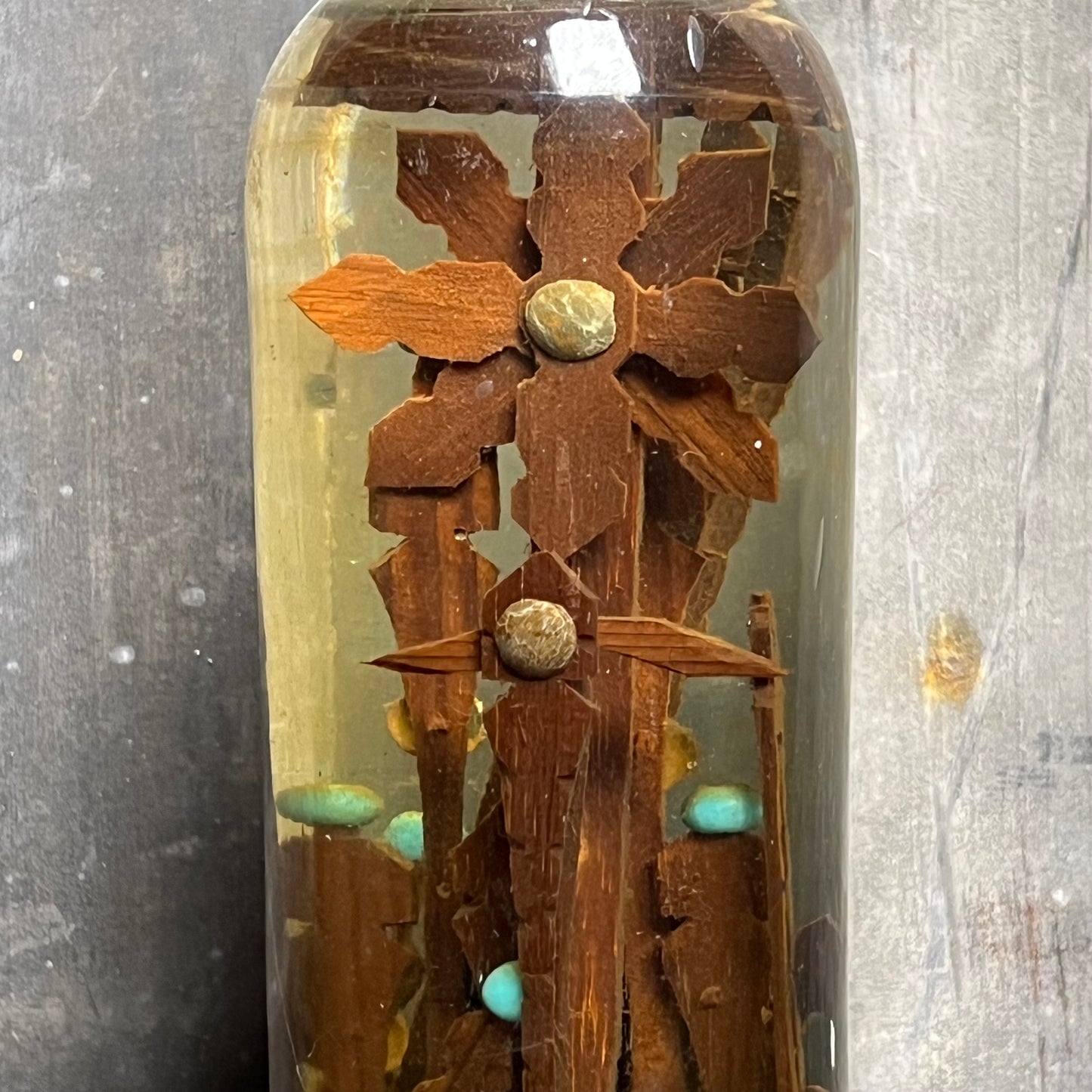 Central European Folk-Devotional “God in a Bottle”, c.1890–1915