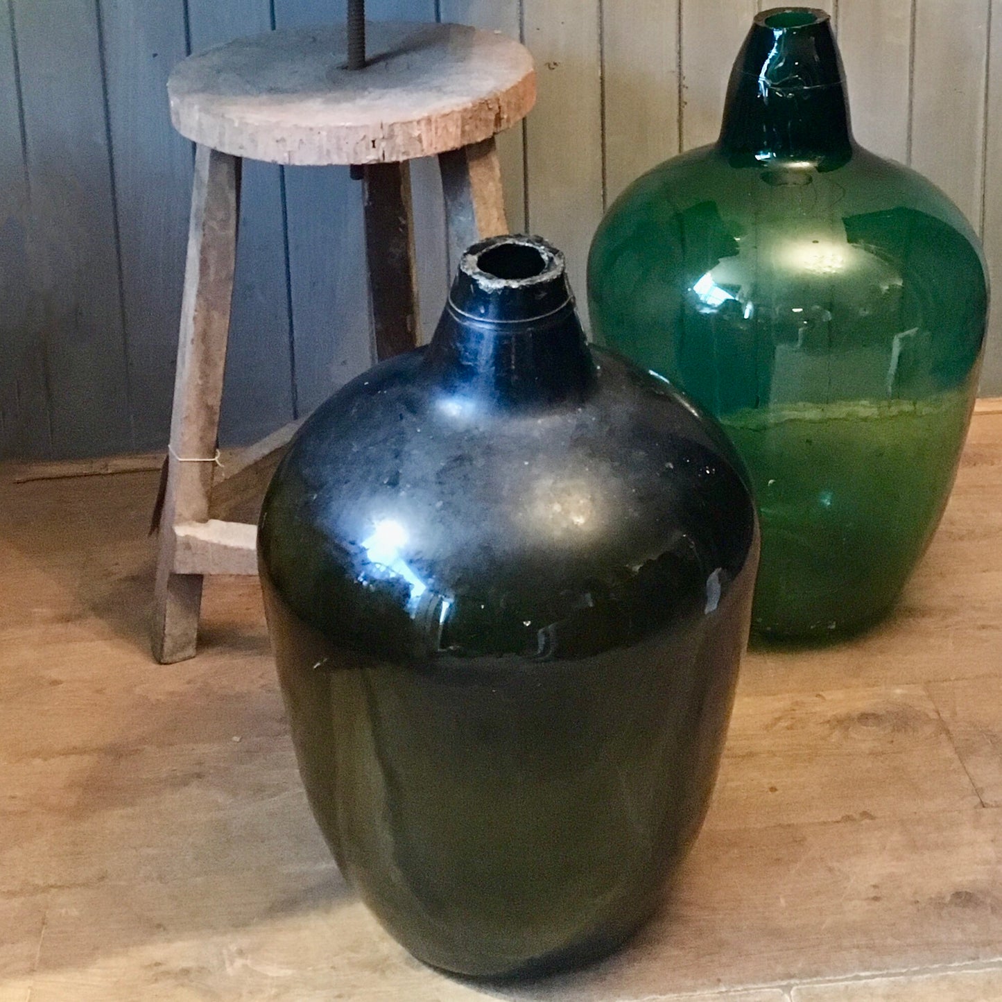 Large French 19th Century Demijohn/Carboy