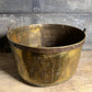 Large 19th Century Parisian Brass Preserve Pan