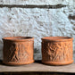 Pair of Italian Terracotta Dancing Cherub Planters Early/Mid 20th Century