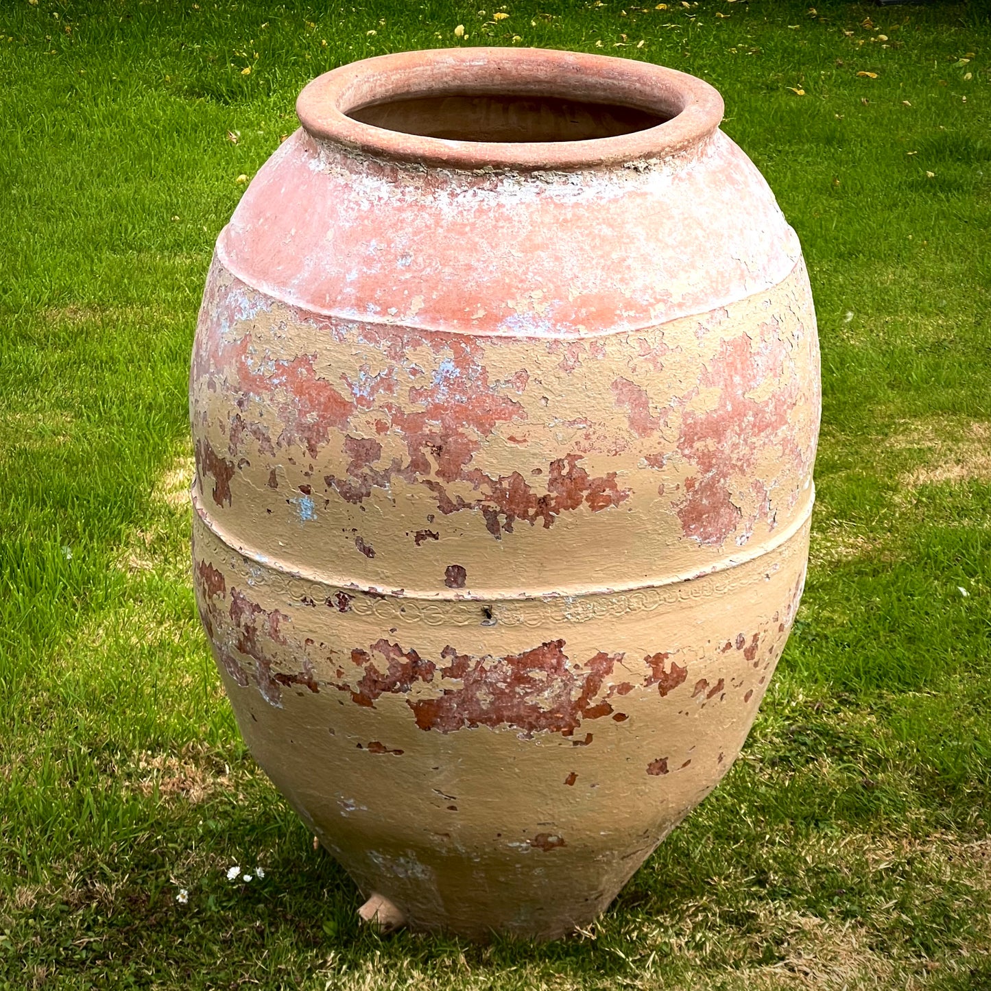 Oversized Mediterranean Terracotta Storage Jar Early to Mid 20th Century