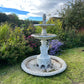 Late 19th Century American Zinc Garden Fountain, Attributed to J. W. Fiske, New York