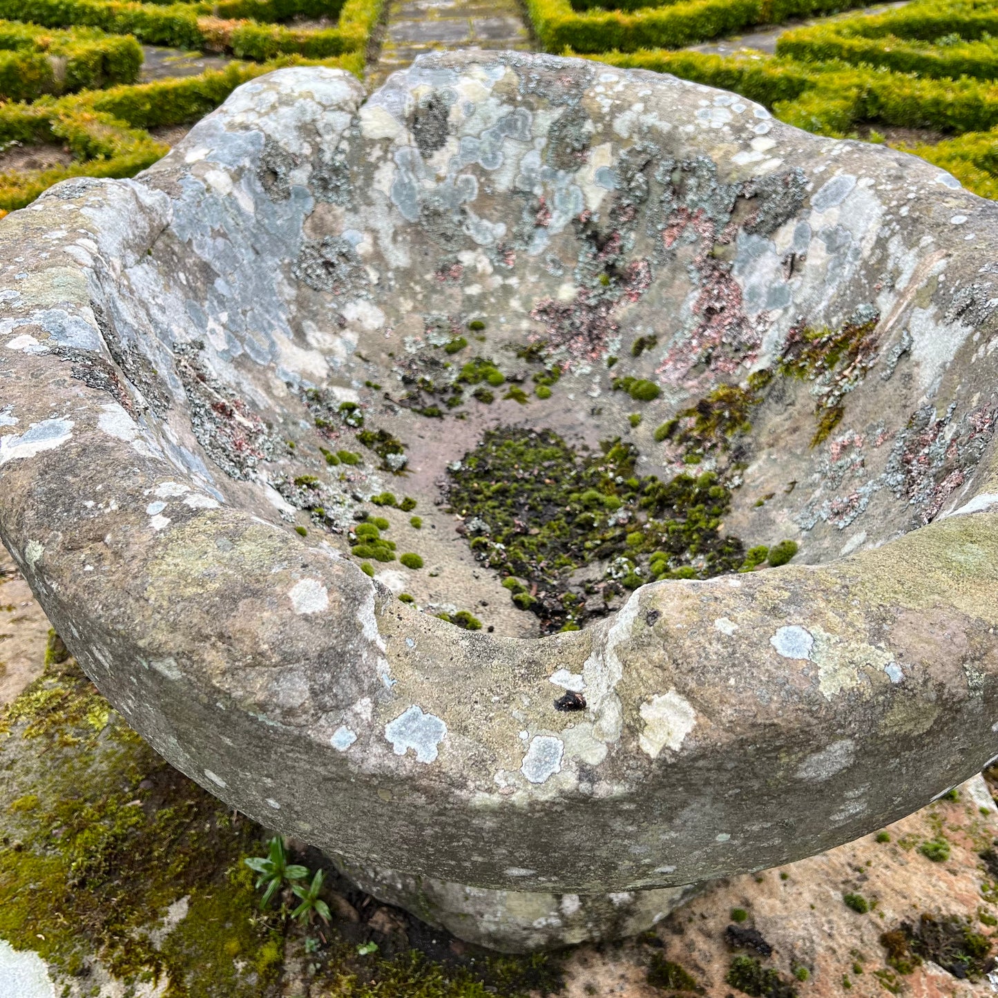 Monumental Roman Basin or Lavabo from Furness Abbey