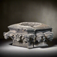 Monumental English Gothic Revival Sandstone Capital c.1850–1880