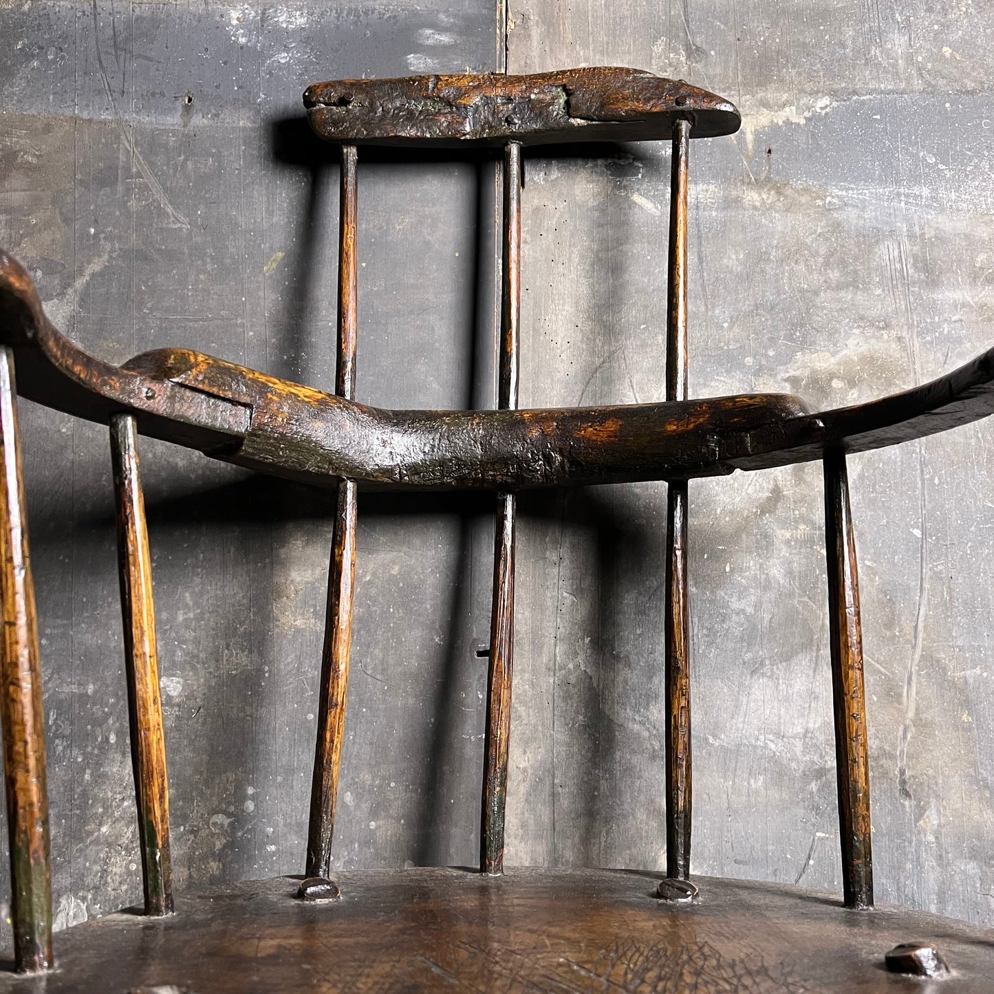 Primitive Vernacular Stick Chair 18th Century