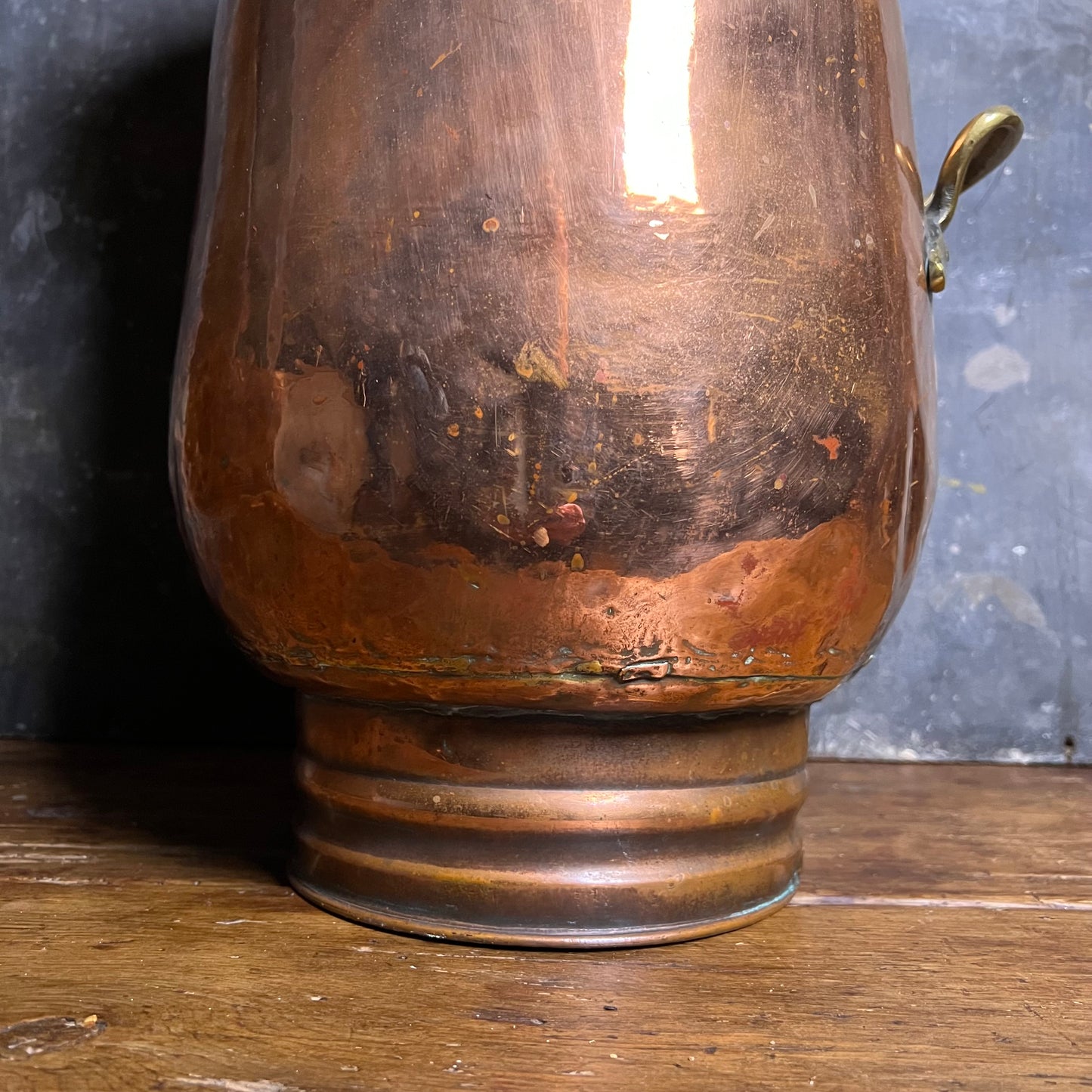 Copper Coal Bin