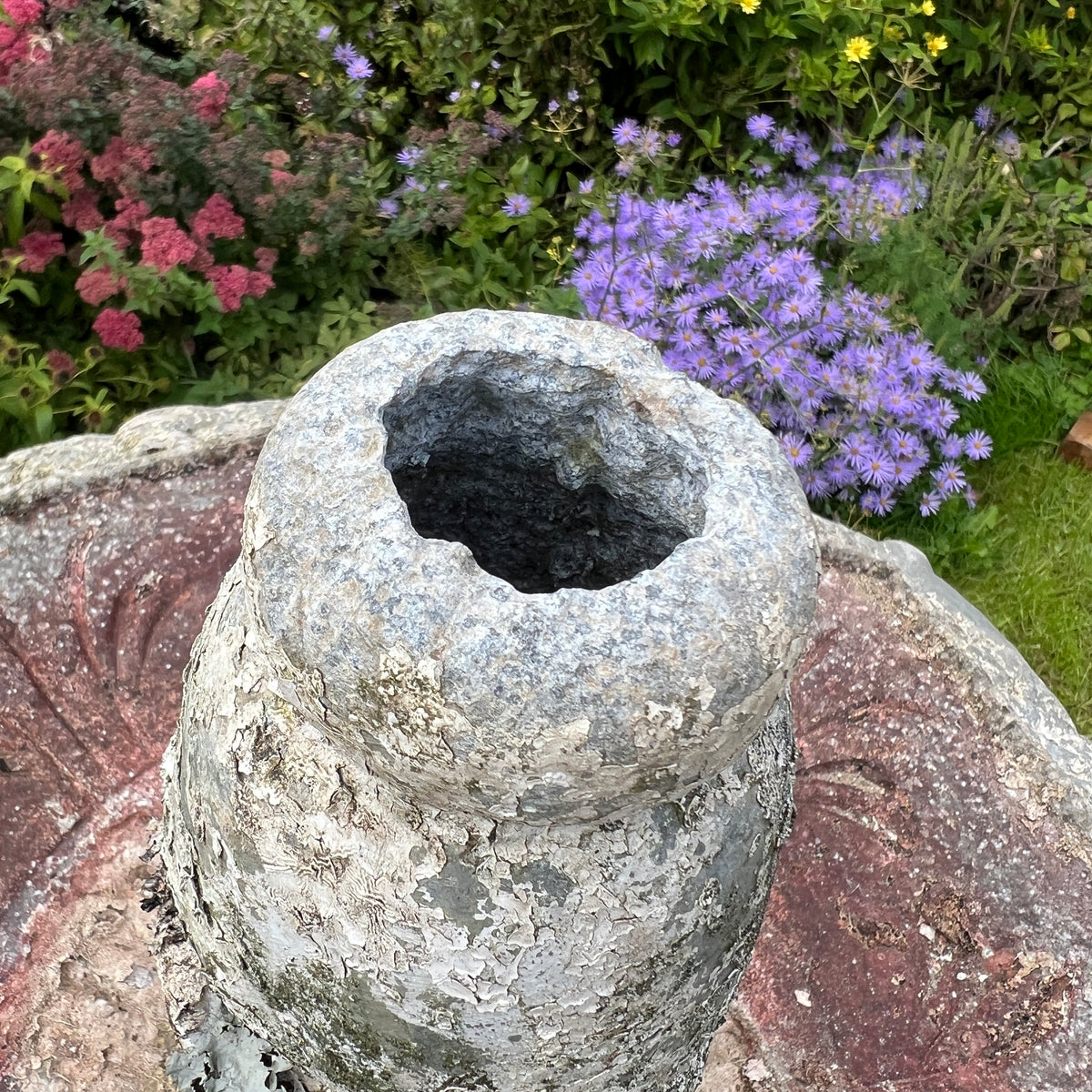 Late 19th Century American Zinc Garden Fountain, Attributed to J. W. Fiske, New York