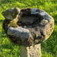 York Stone Bird Birdbath Late 19th/Early 20th Century