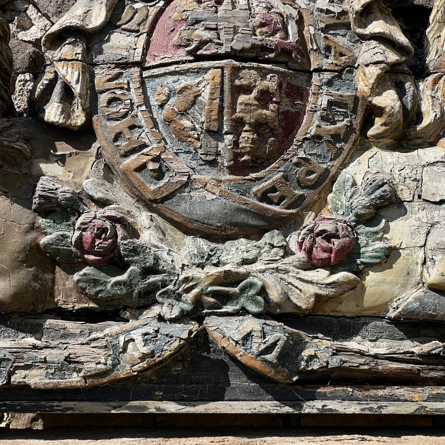 Royal Coat of Arms from Newby Hall c.1860