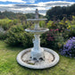 Late 19th Century American Zinc Garden Fountain, Attributed to J. W. Fiske, New York