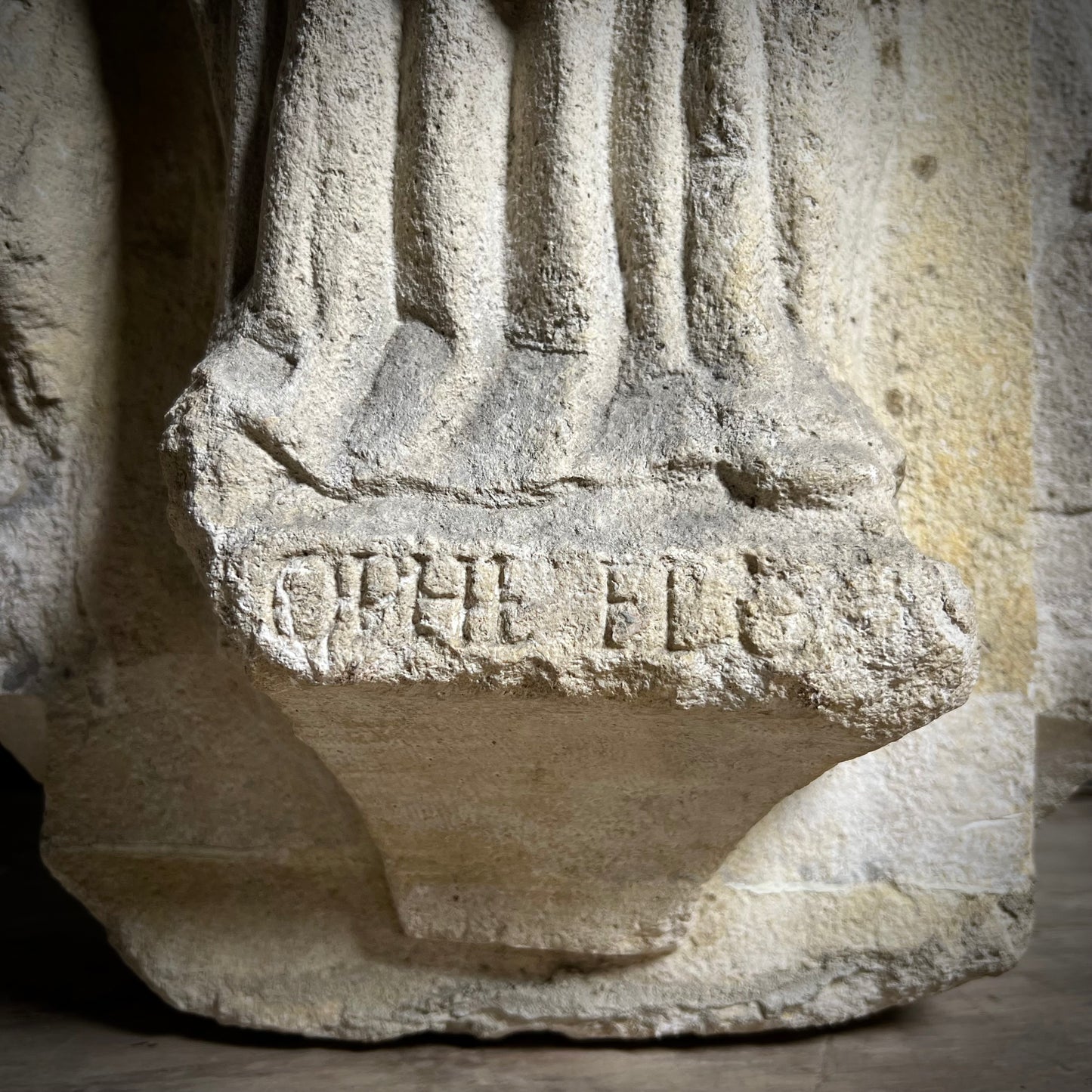 A Four-Sided French Gothic Limestone Capital or Pedestal from a Shrine or Chapel, Northern France, c.1280–1350