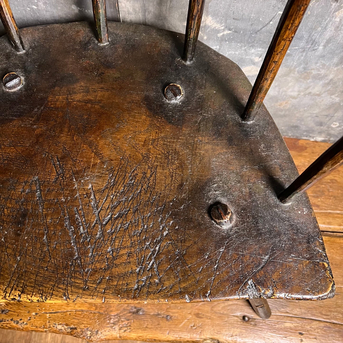 Primitive Vernacular Stick Chair 18th Century