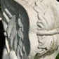 Carrara Marble Console Table with Renaissance-Style Griffin Supports