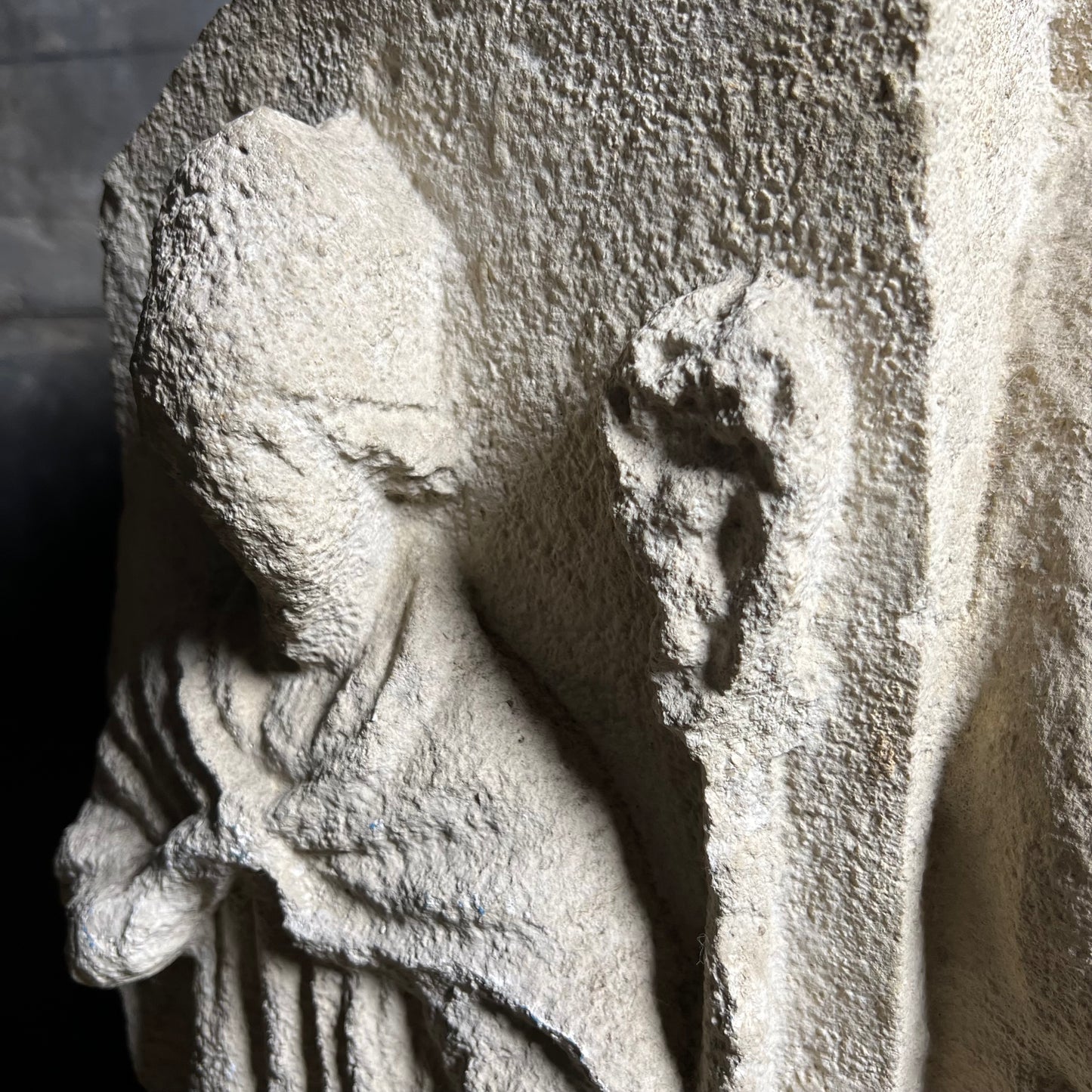 A Four-Sided French Gothic Limestone Capital or Pedestal from a Shrine or Chapel, Northern France, c.1280–1350