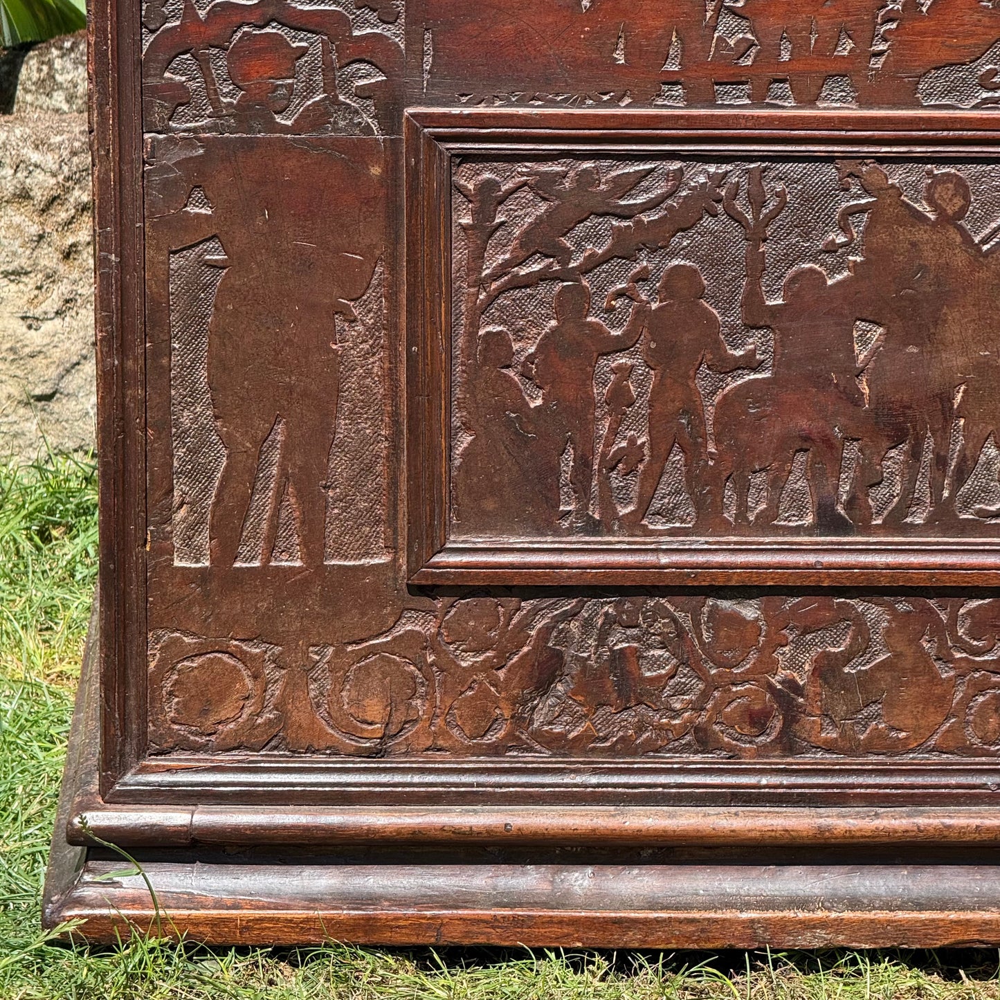 Italian Renaissance Cypress Cassone, Alto Adige, c.1550–1600