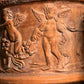 Pair of Italian Terracotta Dancing Cherub Planters Early/Mid 20th Century