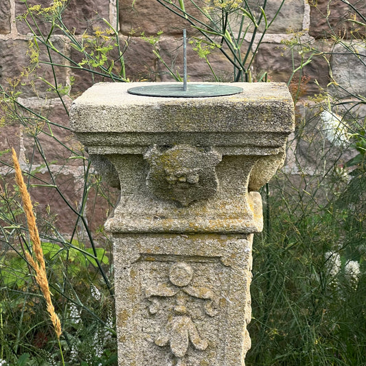 English Portland Limestone Sundial c.1850
