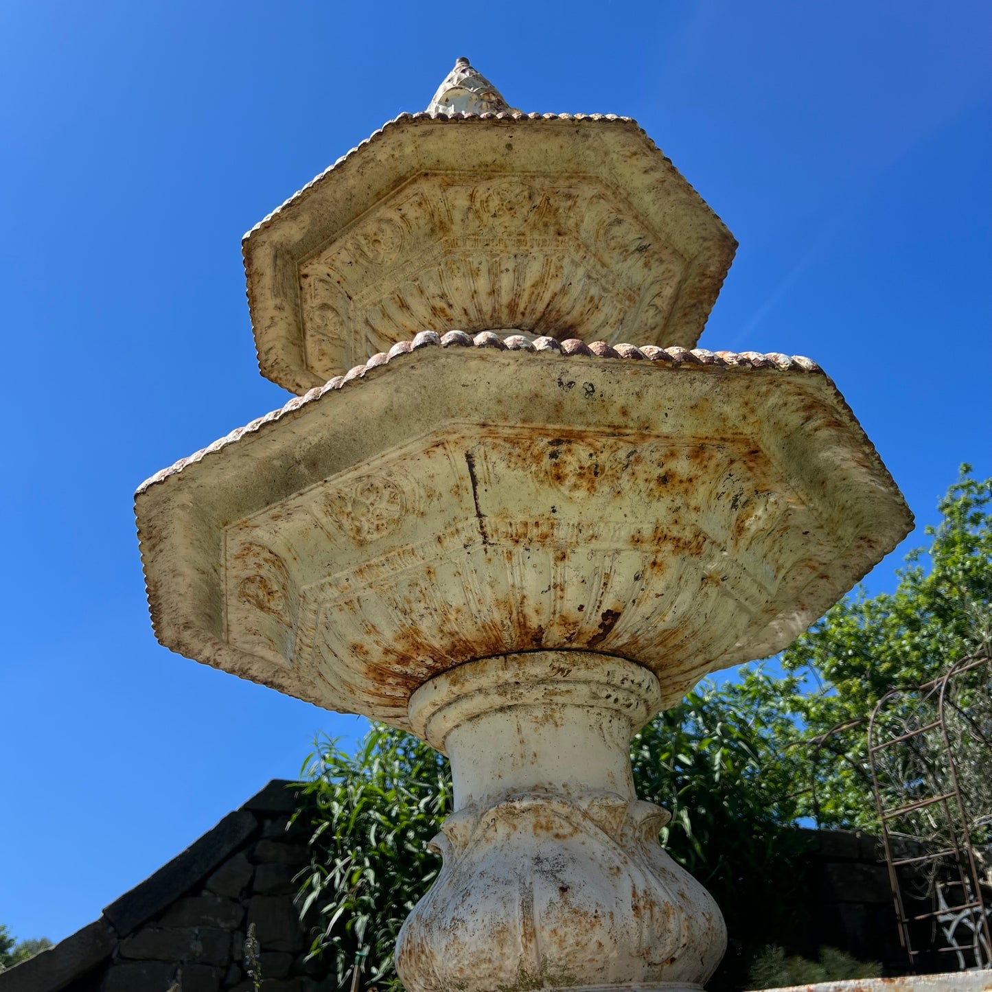 Late 20th Century Italianate Tiered Renaissance Style Fountain