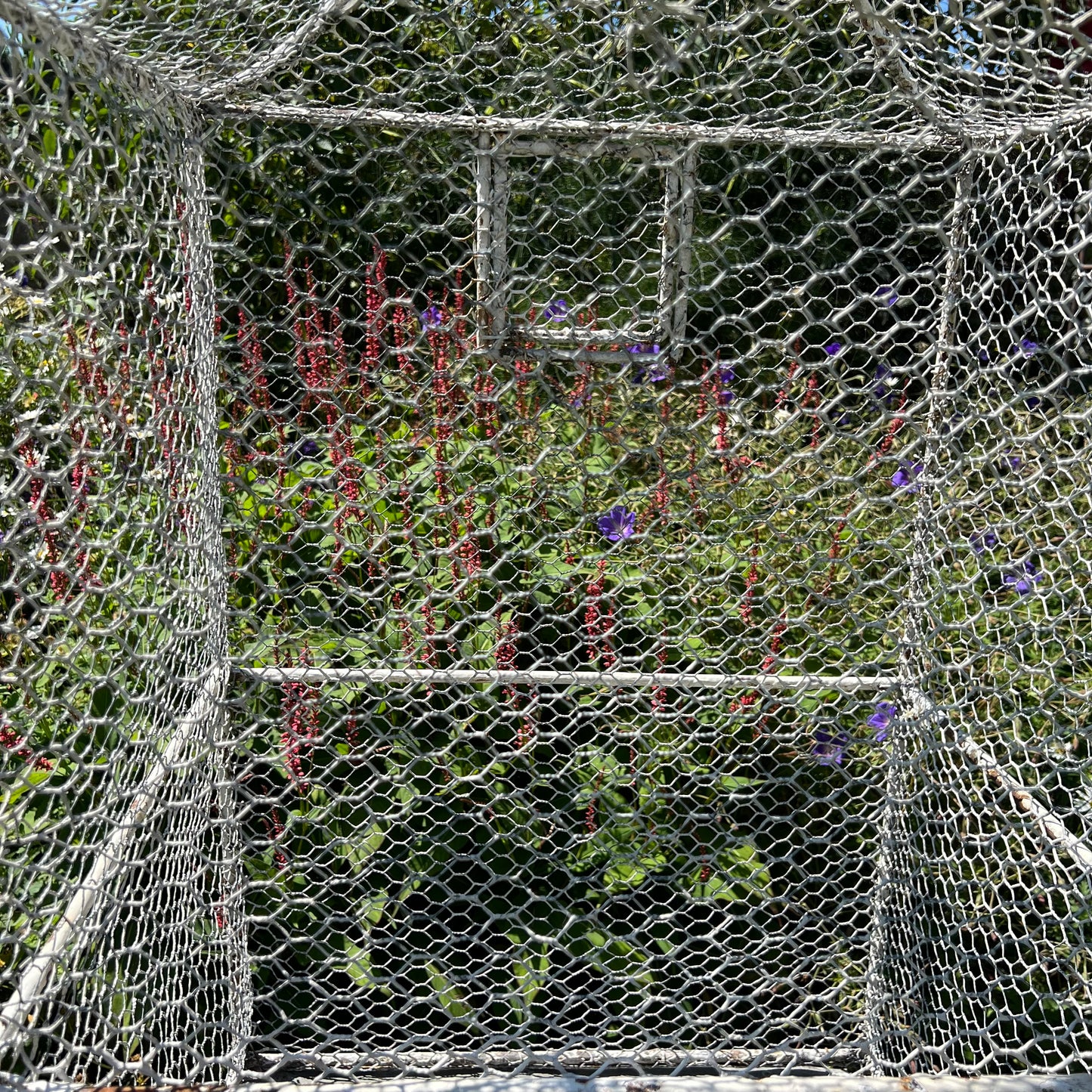 French Wirework Birdcage on Stand c.1880