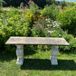 Carrara Marble Console Table with Renaissance-Style Griffin Supports