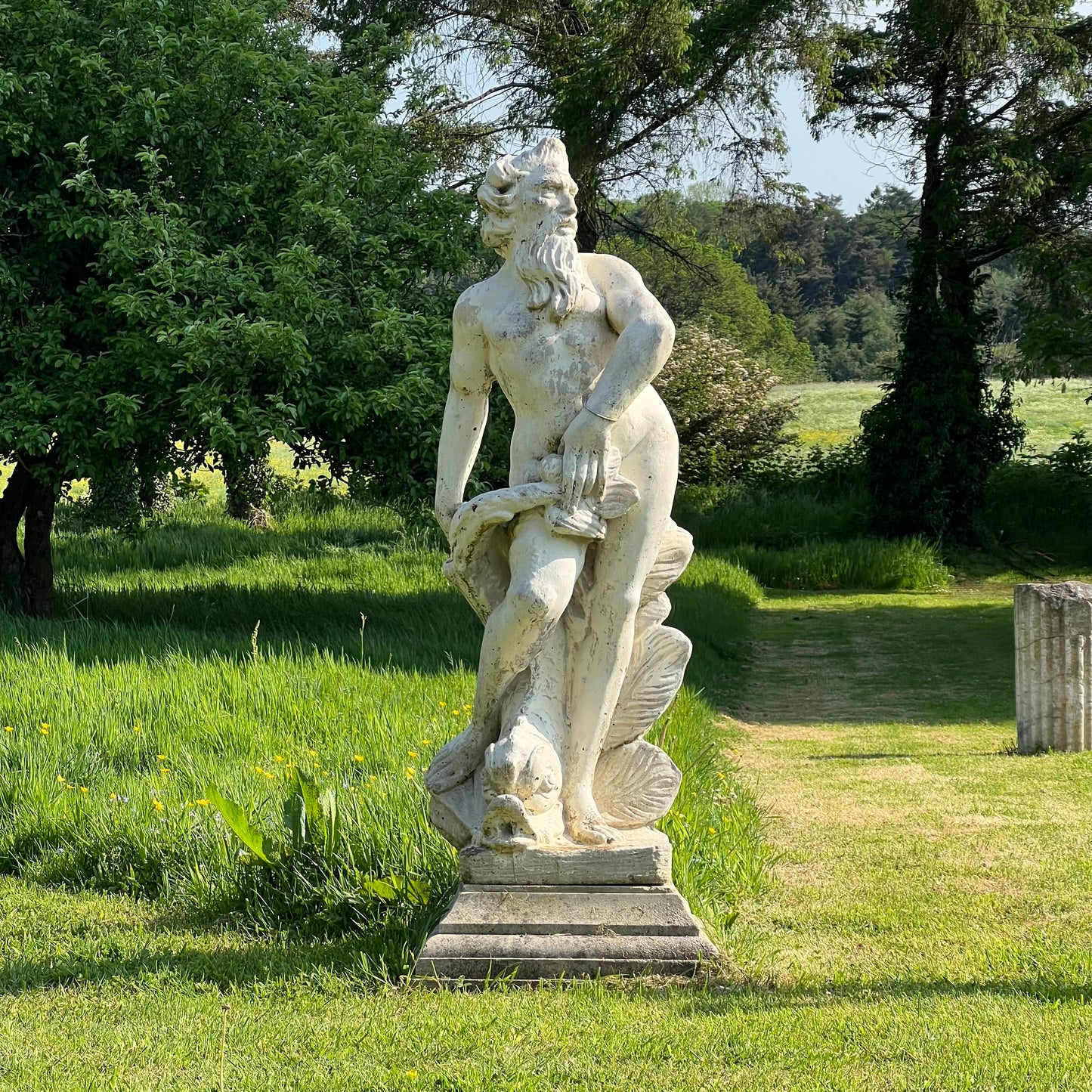 Neptune Statue Mid-Late 20th Century