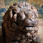 Italian Baroque Carved Walnut Lion Furniture Bearers, 17th century (c. 1650–1700)