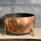 Huge 19th Century Copper Log Bin