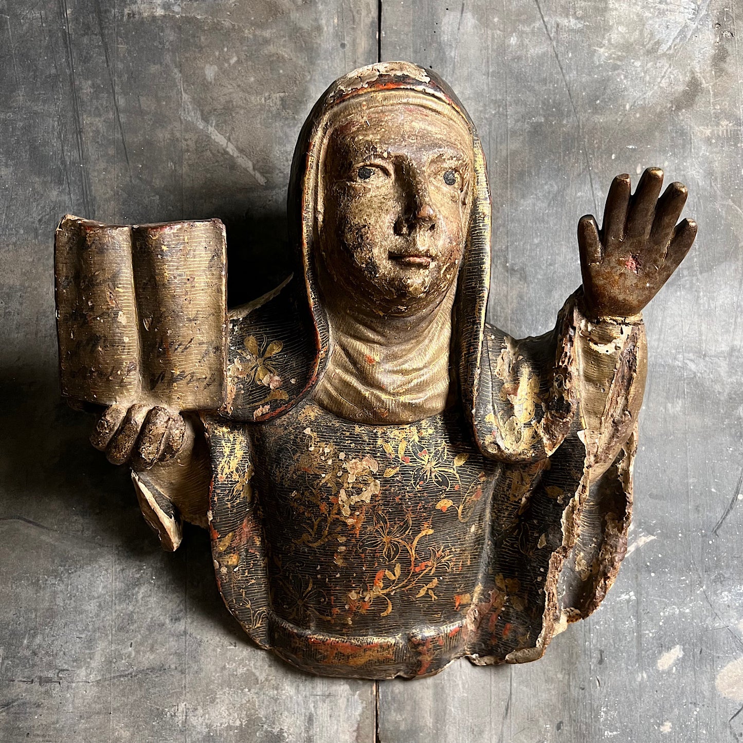 Spanish Carved Bust of St. Teresa of Ávila c.1600