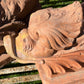 Pair of Italian Terracotta Dolphin Fountain Spouts, Late 18th / Early 19th Century