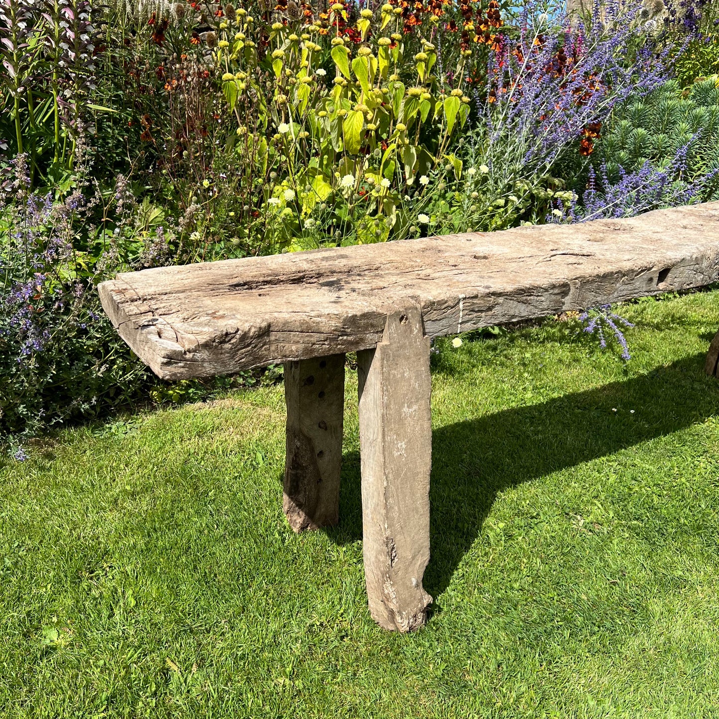 Primitive French Workbench Console c.1880