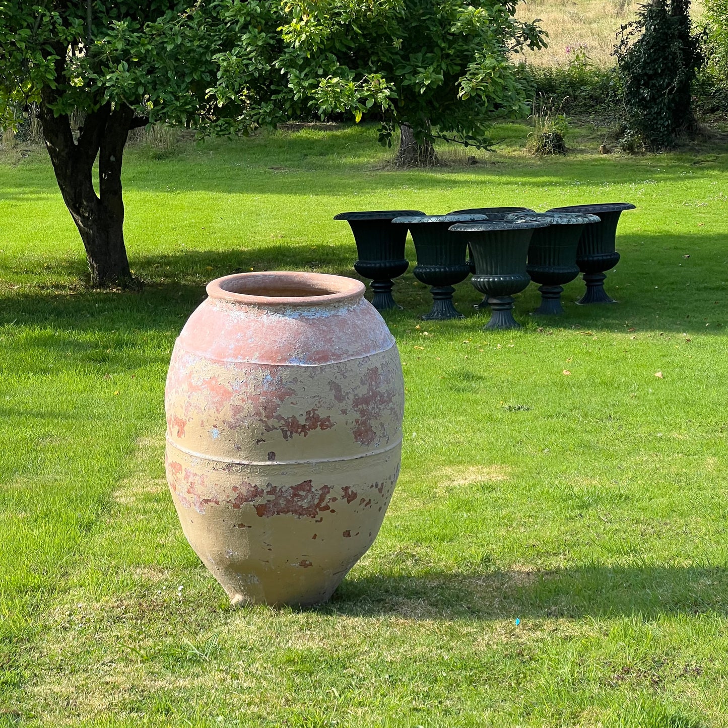 Oversized Mediterranean Terracotta Storage Jar Early to Mid 20th Century