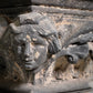 Monumental English Gothic Revival Sandstone Capital c.1850–1880