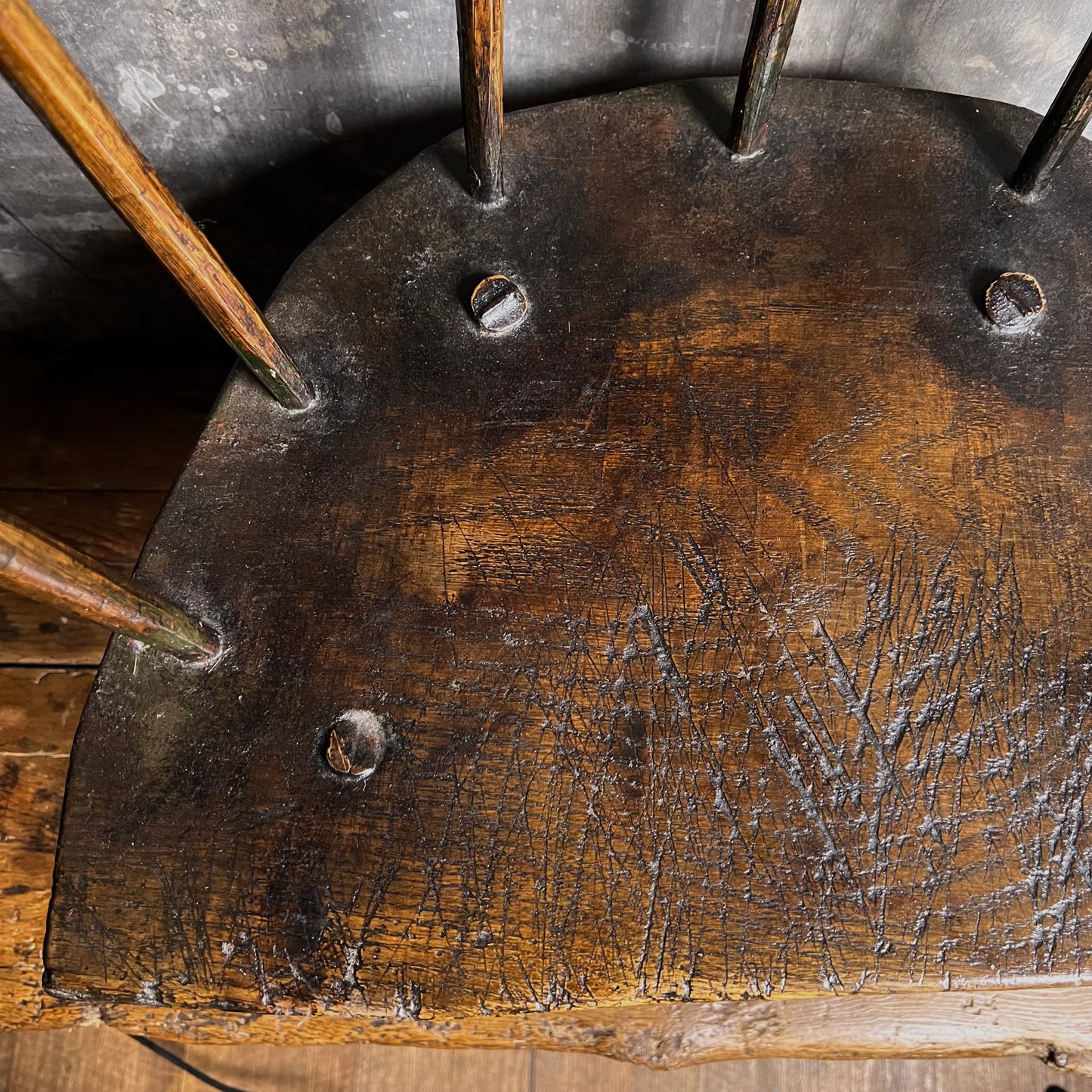Primitive Vernacular Stick Chair 18th Century