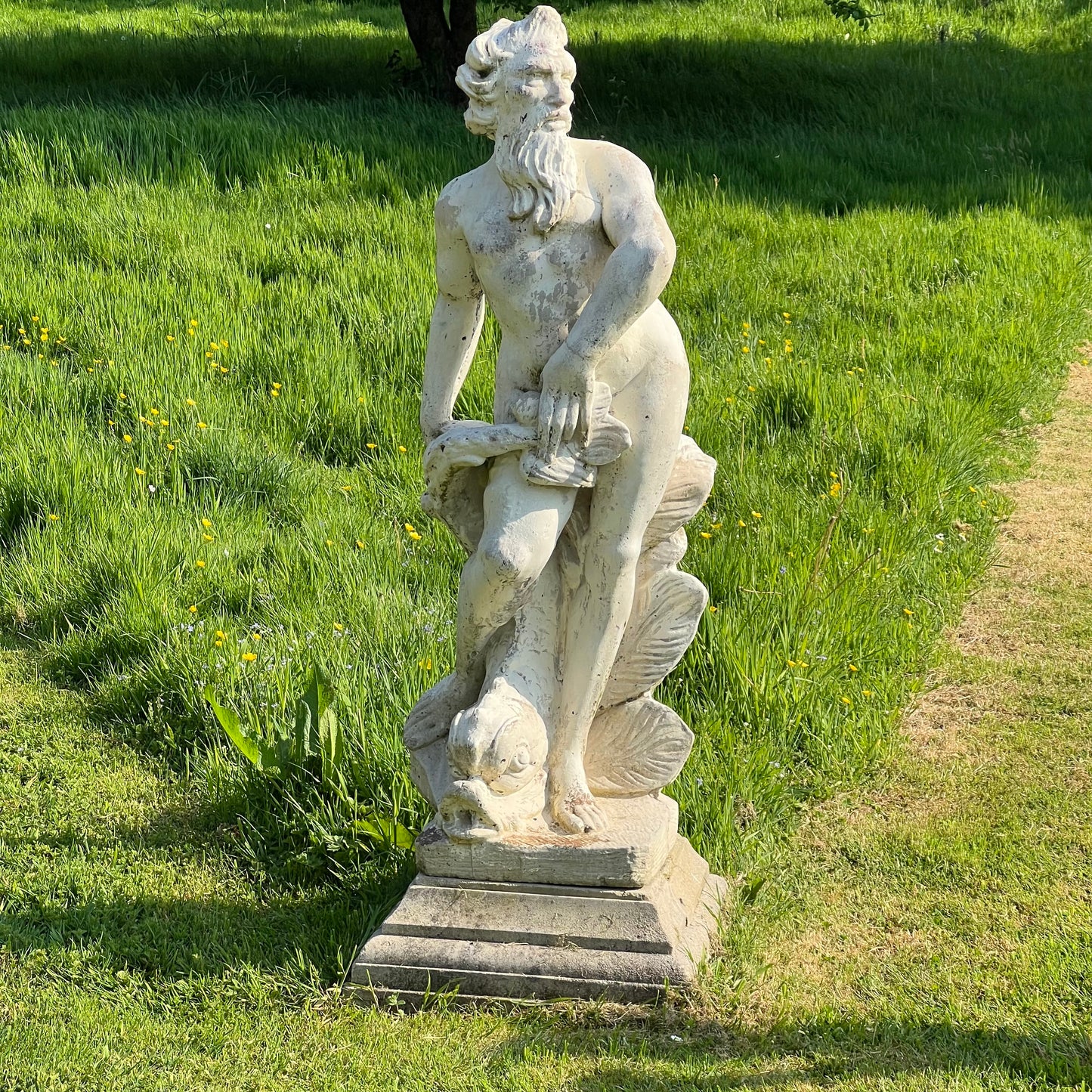 Neptune Statue Mid-Late 20th Century