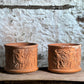 Pair of Italian Terracotta Dancing Cherub Planters Early/Mid 20th Century