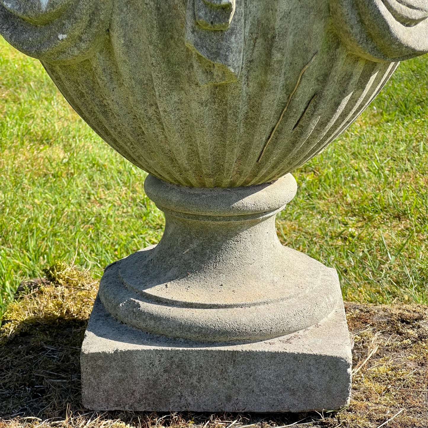 Robert Adam Style Swagged Urn Late 20th Century