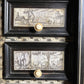 Italian Collector’s Table Cabinet, 17th Century – Ebonised with Ivory Inlay