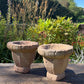 Pair of English Stuart Red Sandstone Urns, c.1680